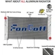 Radiator FOR 1982-1994 Chevy S10 Blazer /GMC S15 Jimmy V8 CONVERSION