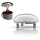 Stronger Clips Shifter Knob Chrome Cap for 2004 2005 2006 Ford F-150 New
