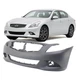 Front Bumper Cover For 2010-2013 Infiniti G37 Sedan Base/Journey w Fog holes