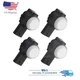 4PCS White Parking Sensor For BMW 66209826989 66207927978 66209826953