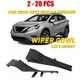 Left&Right For 2015-2017 Nissan Murano Windshield Wiper Cowl Extension Trim 2-20