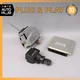 Mercedes R230 SL500 ECU Engine Computer EIS Ignition Switch Key Shifter Set OEM