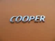 00 01 02 03 04 05 06 MINI COOPER REAR LID LETTERS EMBLEM LOGO BADGE SIGN A6336