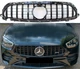 For Mercedes E-Class A238 E350 Front Radiator Black GT Grille 20-23 Panamericana