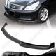 For 07-09 Infiniti G35 G37 Sedan GT-Style Matt Black Front Bumper Lip Spoiler