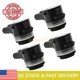 4x For 2019-2024 Dodge Ram 1500 2500 3500 5YV68TZZAA Parking Sensor Black