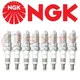 NGK-3689 IRIDIUM SPARK PLUGS TR6-IX 1997-04 forD MUSTANG GT COBRA GT500 F150 NEW