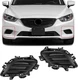 Fog Light Cover Front Driver & Passenger Side Compatible with Mazda 6 2014 