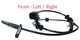 ABS Wheel Speed Sensor Front L/R Fits 2017-2023 Tesla 3 , 2020-2023 Tesla Y