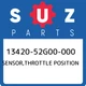 13420-52G00-000 Suzuki Sensor,throttle position 1342052G00000, New Genuine OEM P