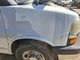2007 Chevrolet Express 35 Passenger Right Fender 3DR VAN WHT PC 50U Used