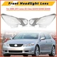 Fit For Lexus GS300 350 450h 2004-11 Pair Headlight Lens Cover Shell Clear Glass