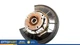 11-14 Porsche Cayenne S 958 Rear Left Side Spindle Knuckle w/ Wheel Bearing OEM