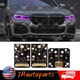 Purple Daytime Running Light LED Boards For BMW G11 G12 LCI 750iX 7 SERIES 20-22