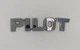 03 04 05 06 07 08 HONDA PILOT OEM CHROME REAR GATE LID CHROME EMBLEM LOGO BADGE
