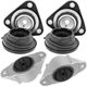 Front Suspension & Rear Shock Absorber Mounts 4PCS for Mazda 3 12-04, 5 10-06