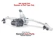 12 13 14 15 16 17 MERCEDES CLS550 Wiper Motor & Linkage