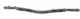 07-11 Jaguar XK XKR Front Radiator Support Carrier Upper Bar Silver OEM