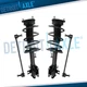 Front Struts w/ Coil Spring Assembly Sway Bars End Kit for 2014 - 2018 Mazda 3