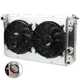 3 Row Aluminum Radiator + Fan Shroud For 1982-2002 Chevy S10 Blazer/Pickup V8