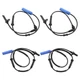 Hella Front & Rear ABS Sensor Kit for Mini Cooper R55 R56 R57 R58 R59 1.6L L4