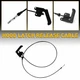 912-001 Hood Release Cable with Handle For 1994-2001 Chevrolet Chevy S10 Blazer