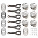 Complete Piston Kit for Audi S4 S5 SQ5 3.0L V6 2010-2017 06E198401E Ring Set