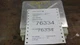 01 02 03 04 VOLVO S60 CHASSIS ECM 83444