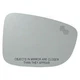 Side Mirror Glass for 2017-2021 MAZDA 6 Passenger Side with Blind Spot Heated