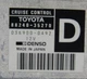 1996-1997 Toyota 4Runner Cruise Control Module 88240-35270 OEM