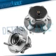 (2) Rear Wheel Bearing & Hub Assembly for 2014 2015 2016 2017 2018 Mazda 3 Sport