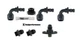 Fuel Pressure Regulator AN Fitting Kit 6AN fits: Nissan - AEM AEROMOTIVE FUELAB