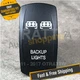 sPOD 860355 Contura V Rocker Back-Up LED Lights Switch