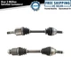 Front CV Axle Shaft Set For 2006-2009 Mazda 3