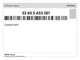 Genuine BMW CONTROL UNIT 33-60-5-A53-3E1 New