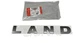 LAND ROVER DEFENDER Bonnet LAND Badge DAB500290 Genuine New