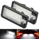 [BRIGHT WHITE] For A3 Audi A4 A5 A6 A8 RS4 Q7 LED License Plate Light Tag Lamp