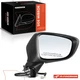 A-Premium White Right Power Mirror with Manual Fold & Signal Light for Mazda 6