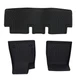 All-Weather Floor Mats Liner for Tesla 3 2017-2023 Waterproof Car Carpet Black