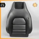 10-17 Mercedes W204 C250 Coupe E350 Front Right Side Seat Cushion Upper OEM